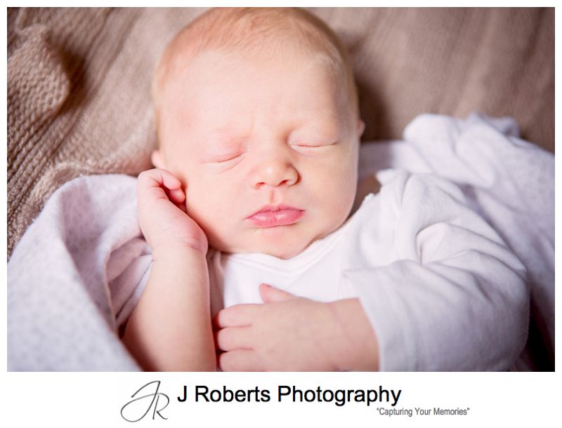 Newborn Baby Portrait Photography Sydney Gift Voucher Family Home Artarmon
